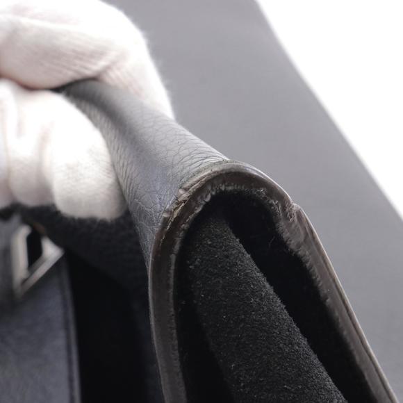 Celine Trapeze Medium Handbag Bag Leather Suede Black - Picture 7 of 9